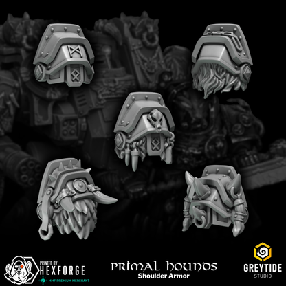 Primal Hounds - Shoulder Armor