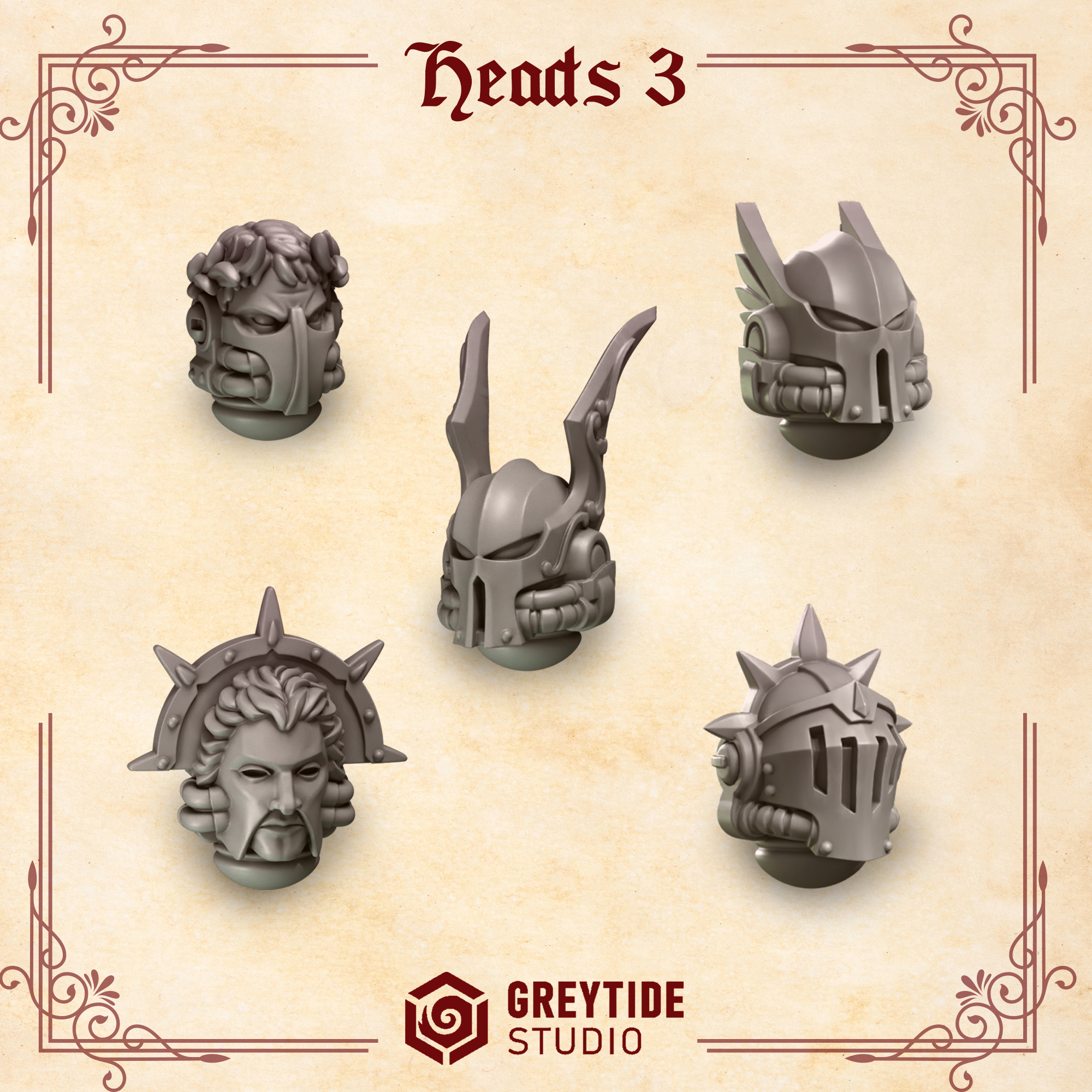 Crimson Lords - Heads