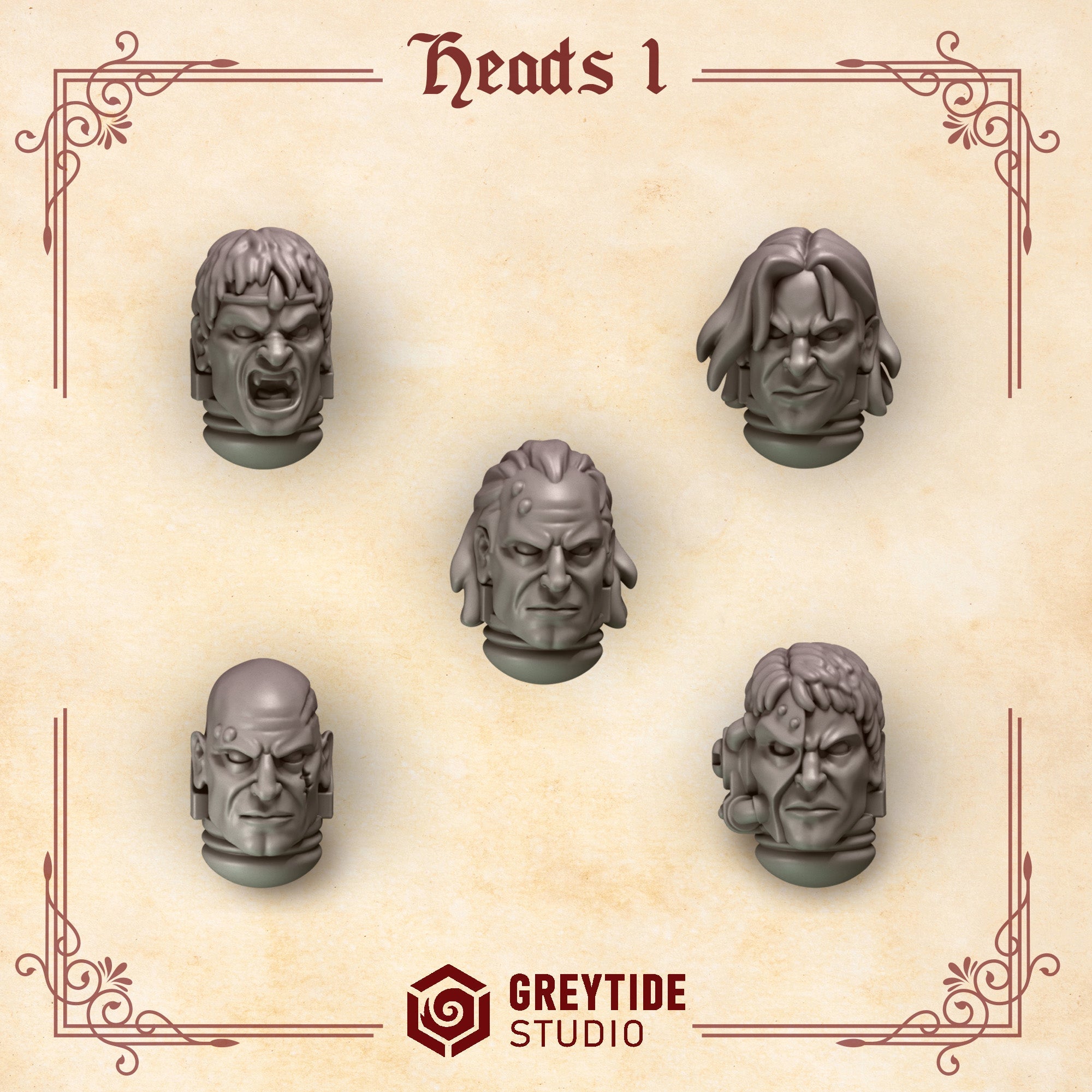 Crimson Lords - Heads