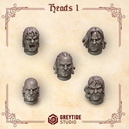 Crimson Lords - Heads