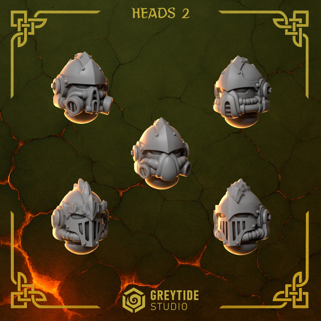 Anvil Wardens - Heads