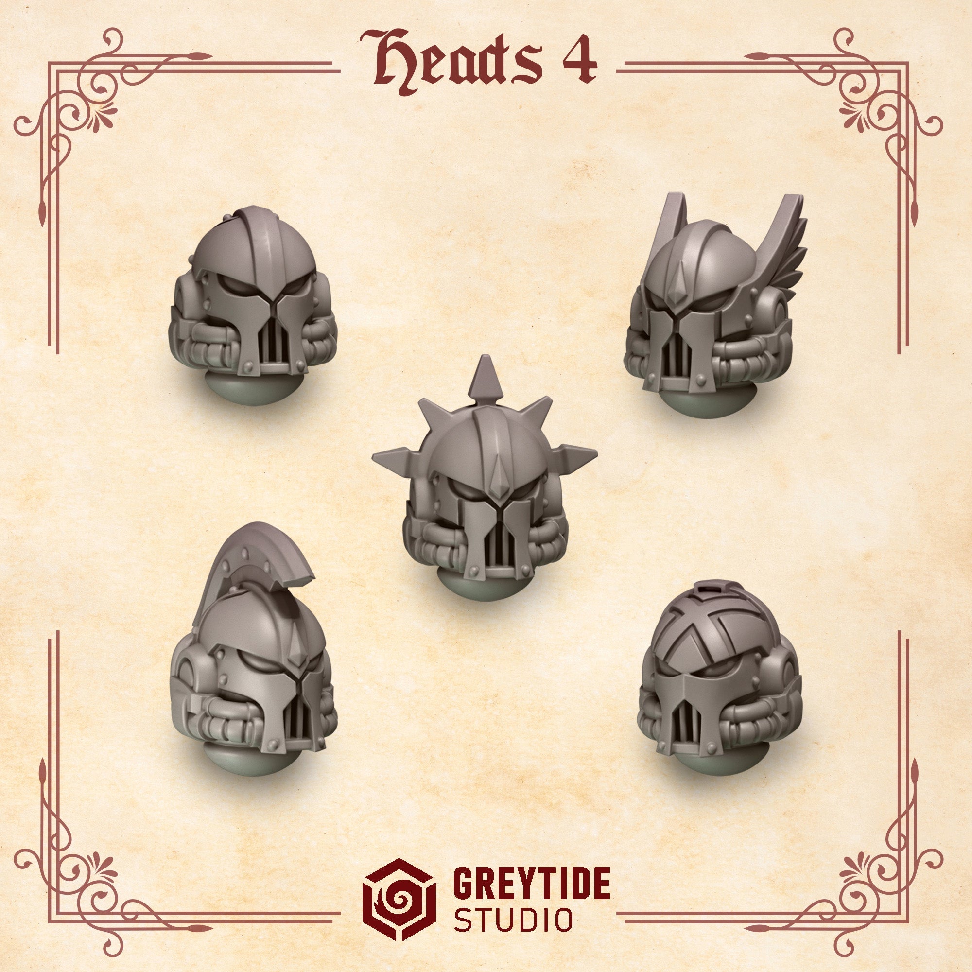 Crimson Lords - Heads