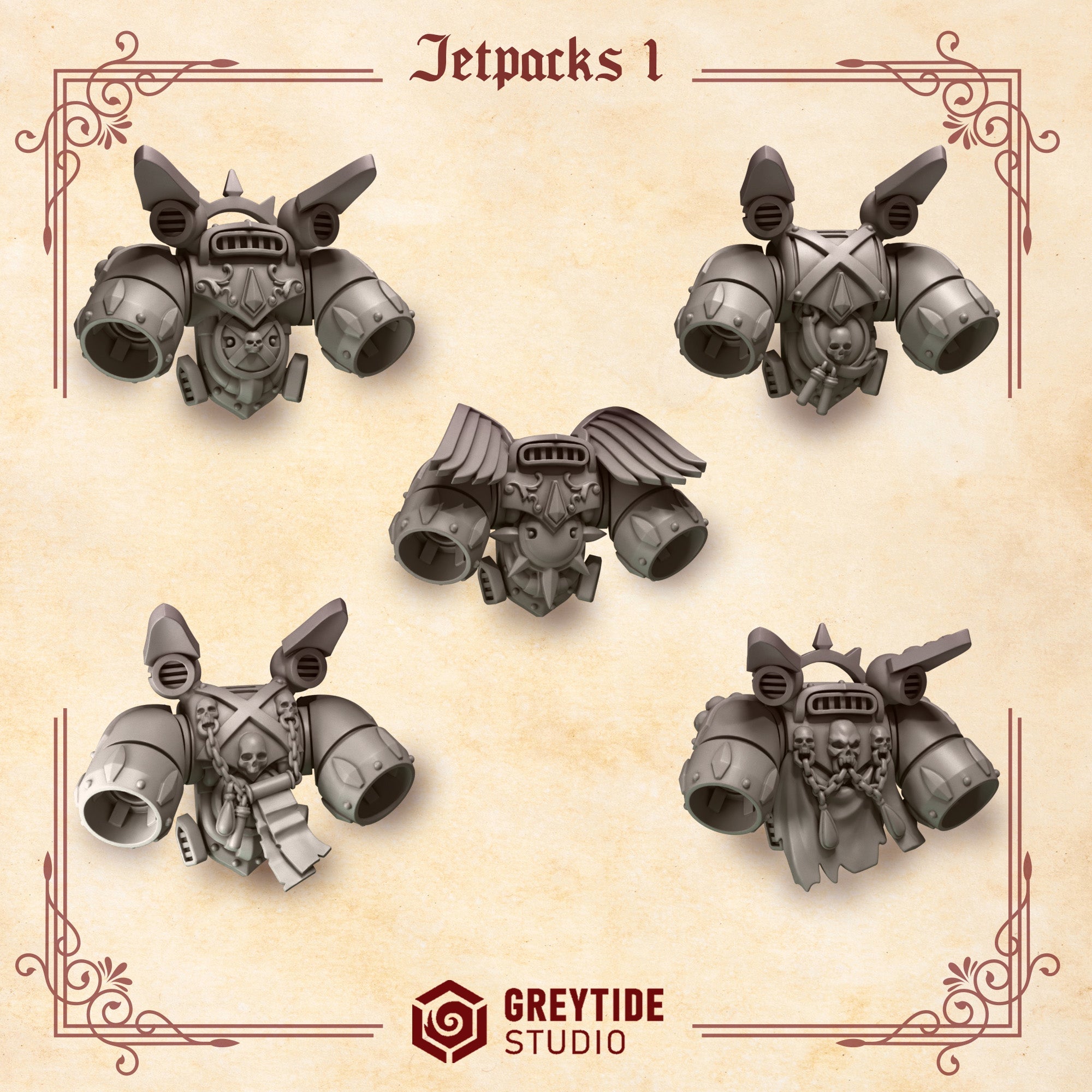 Crimson Lords - Jet Packs