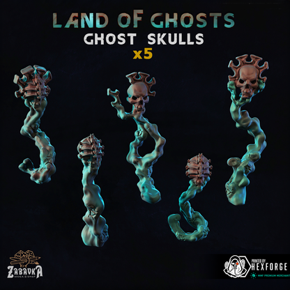 Land of Ghosts - Skulls and Crows