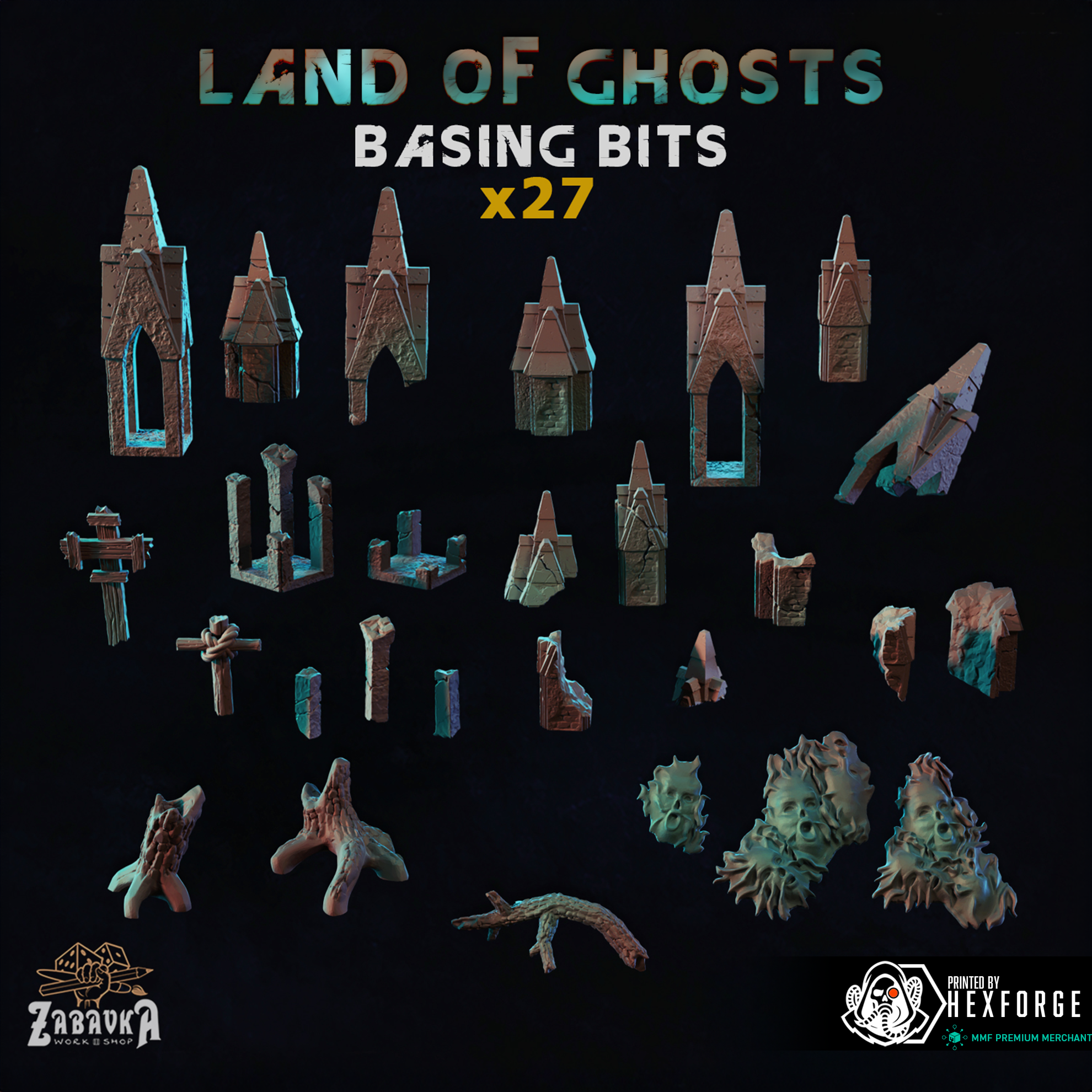 Land of Ghosts - Basing Bits