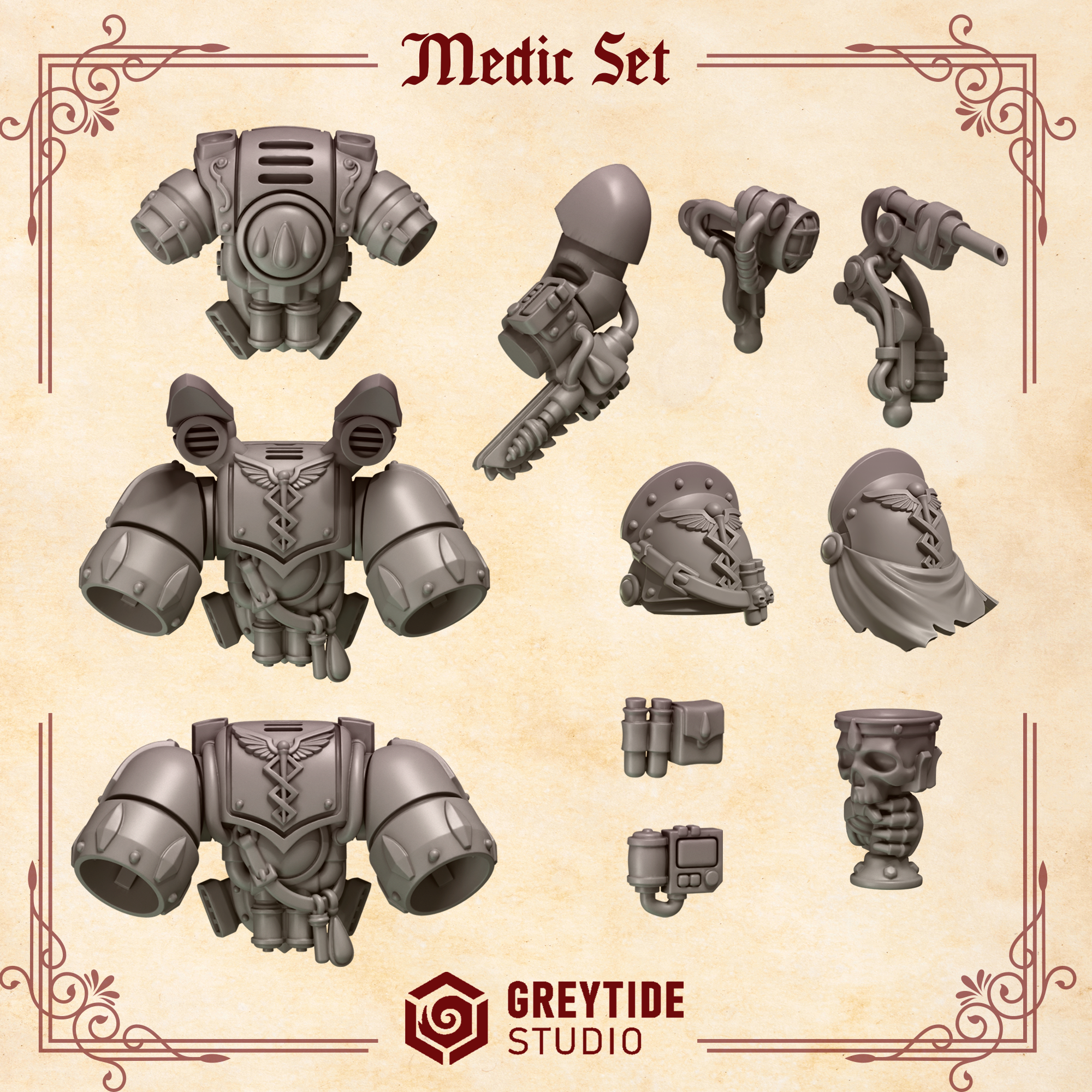 Crimson Lords - Medic Set