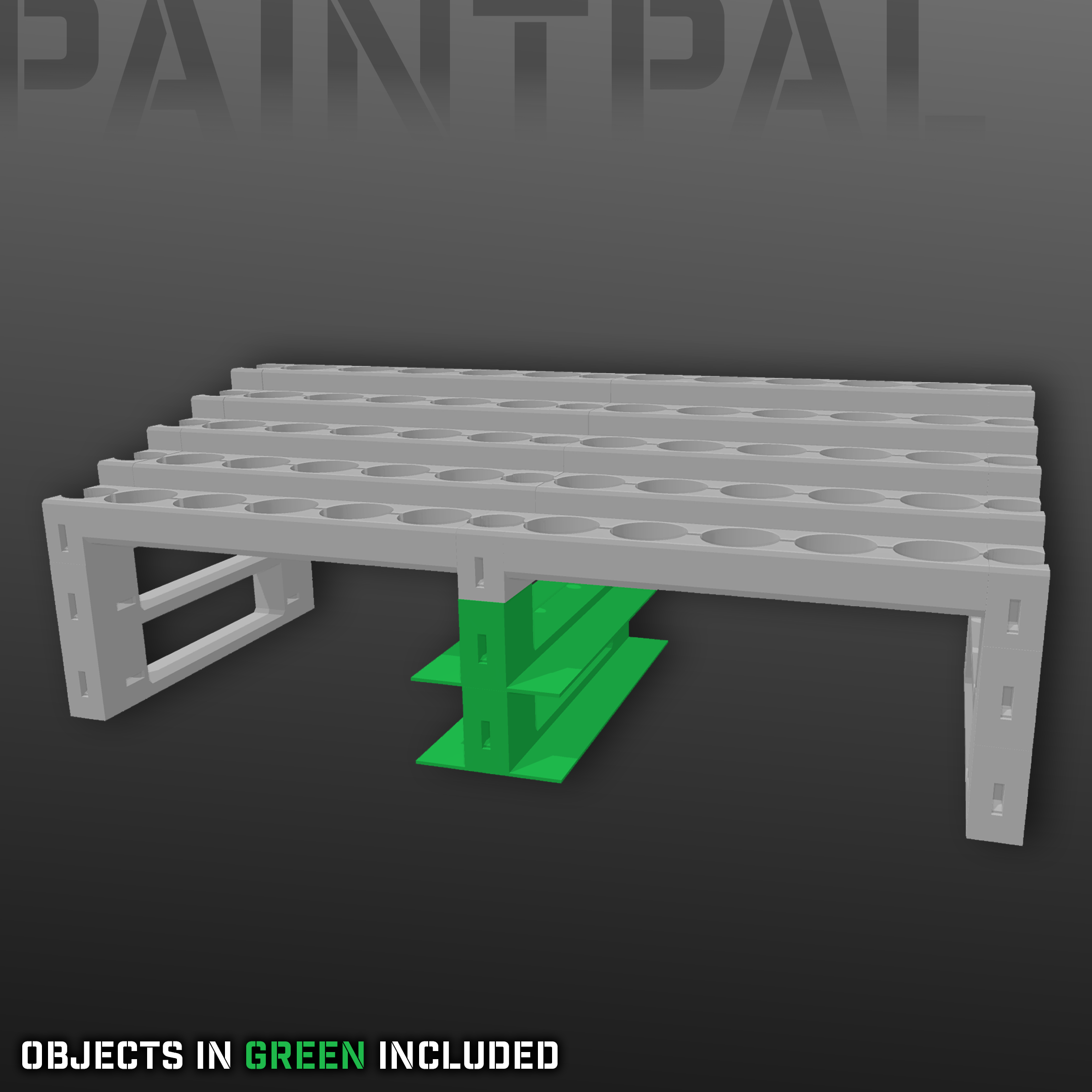 PaintPal Double Den Risers (Middle)