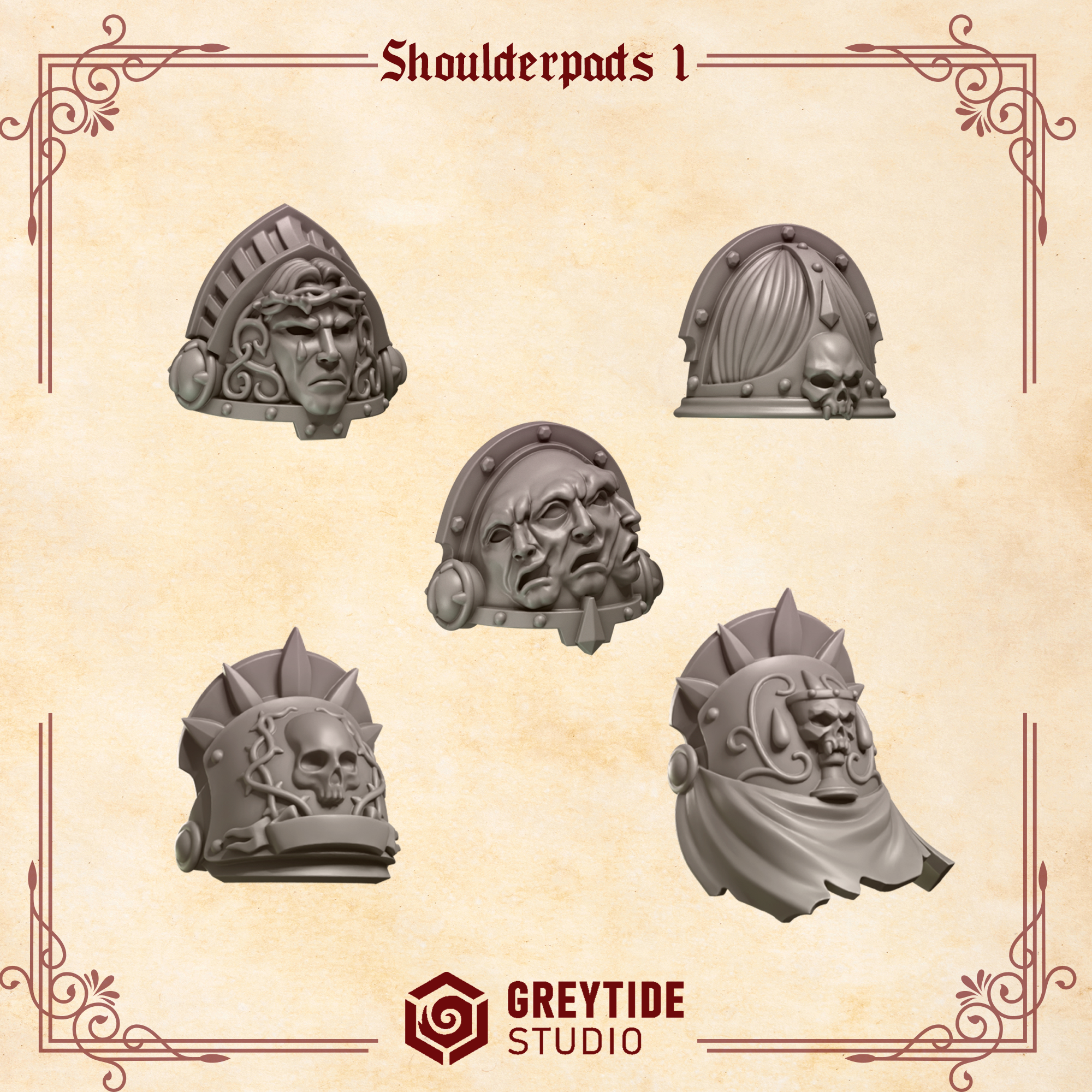 Crimson Lords - Shoulders