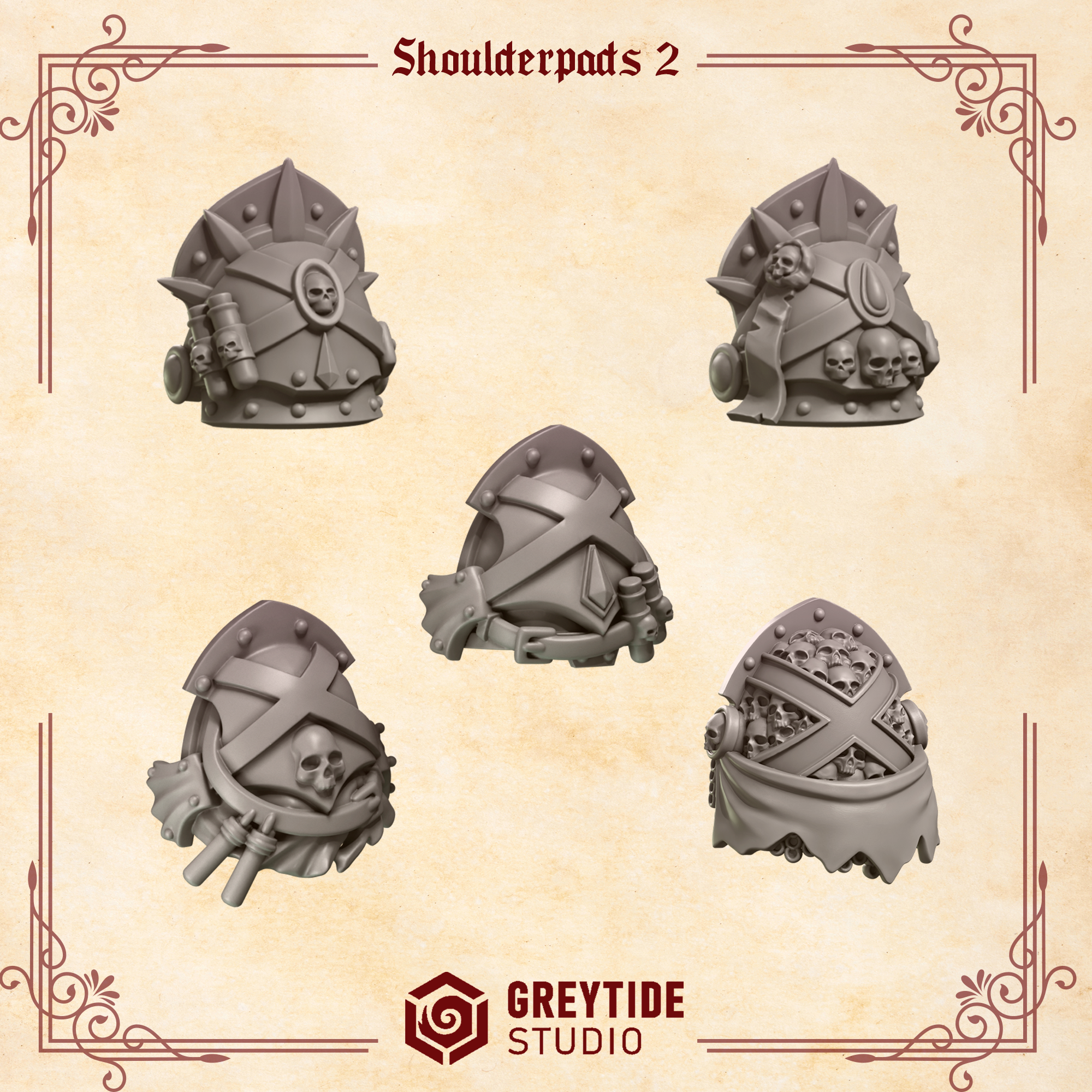 Crimson Lords - Shoulders