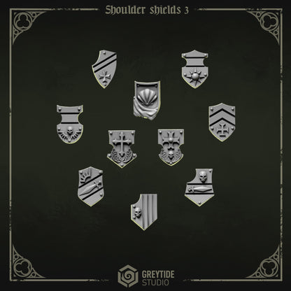 Eternal Pilgrims - Shoulder Shields