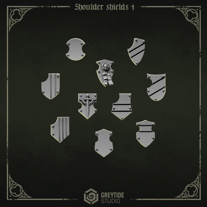 Eternal Pilgrims - Shoulder Shields