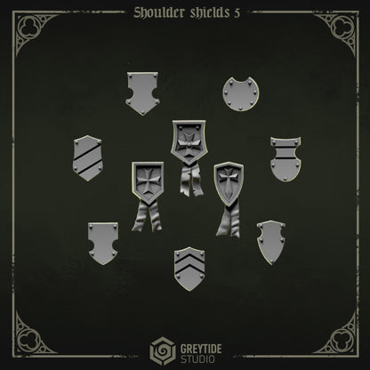 Eternal Pilgrims - Shoulder Shields