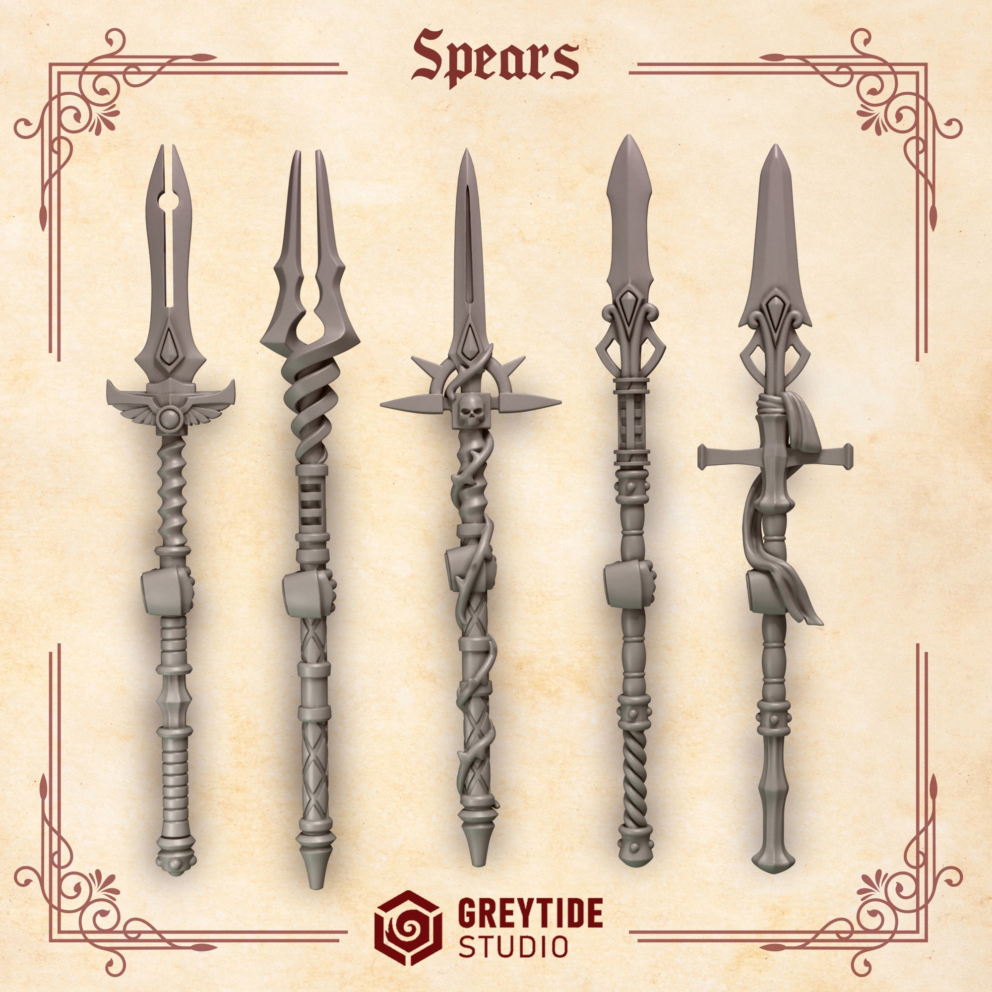 Crimson Lords - Spears