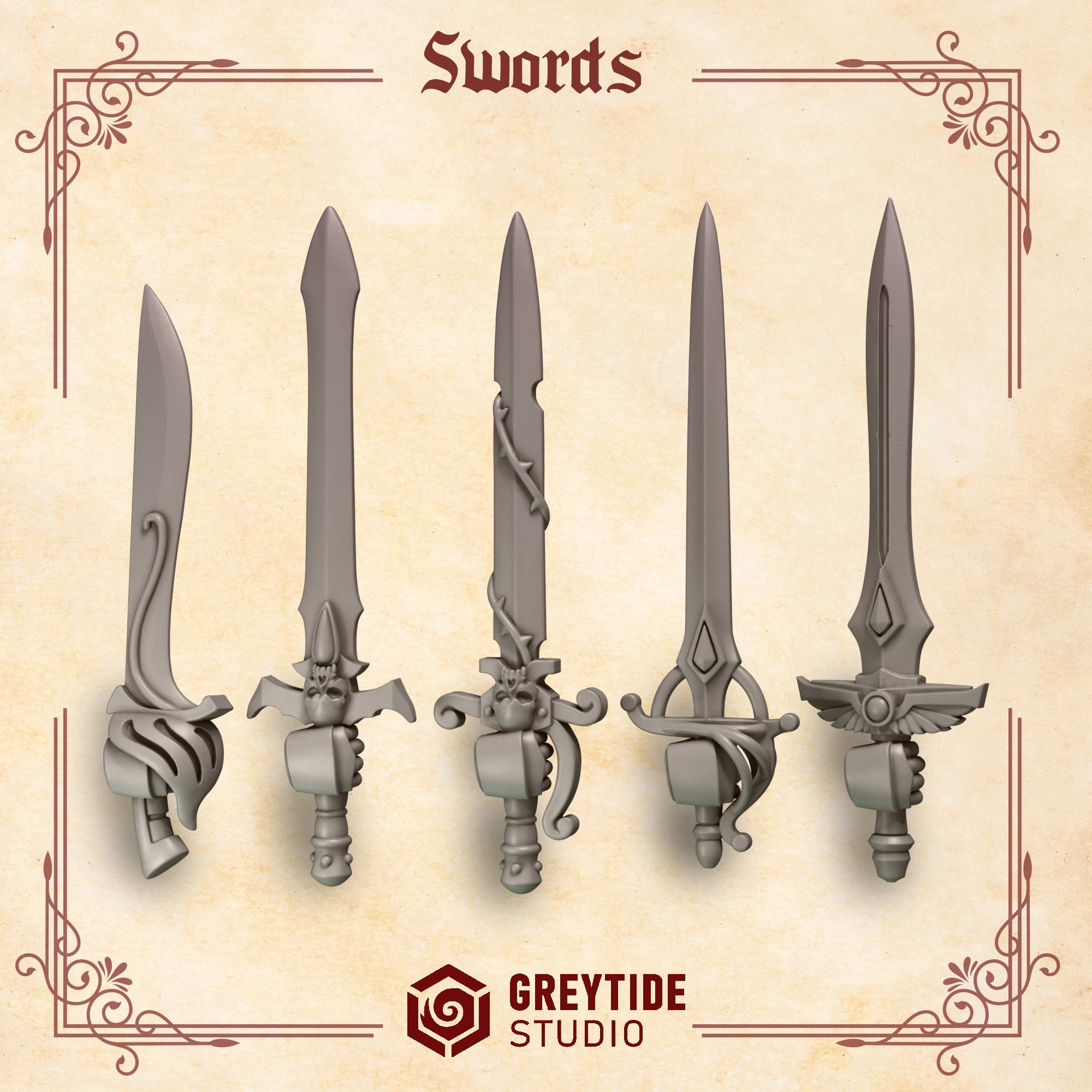 Crimson Lords - Swords