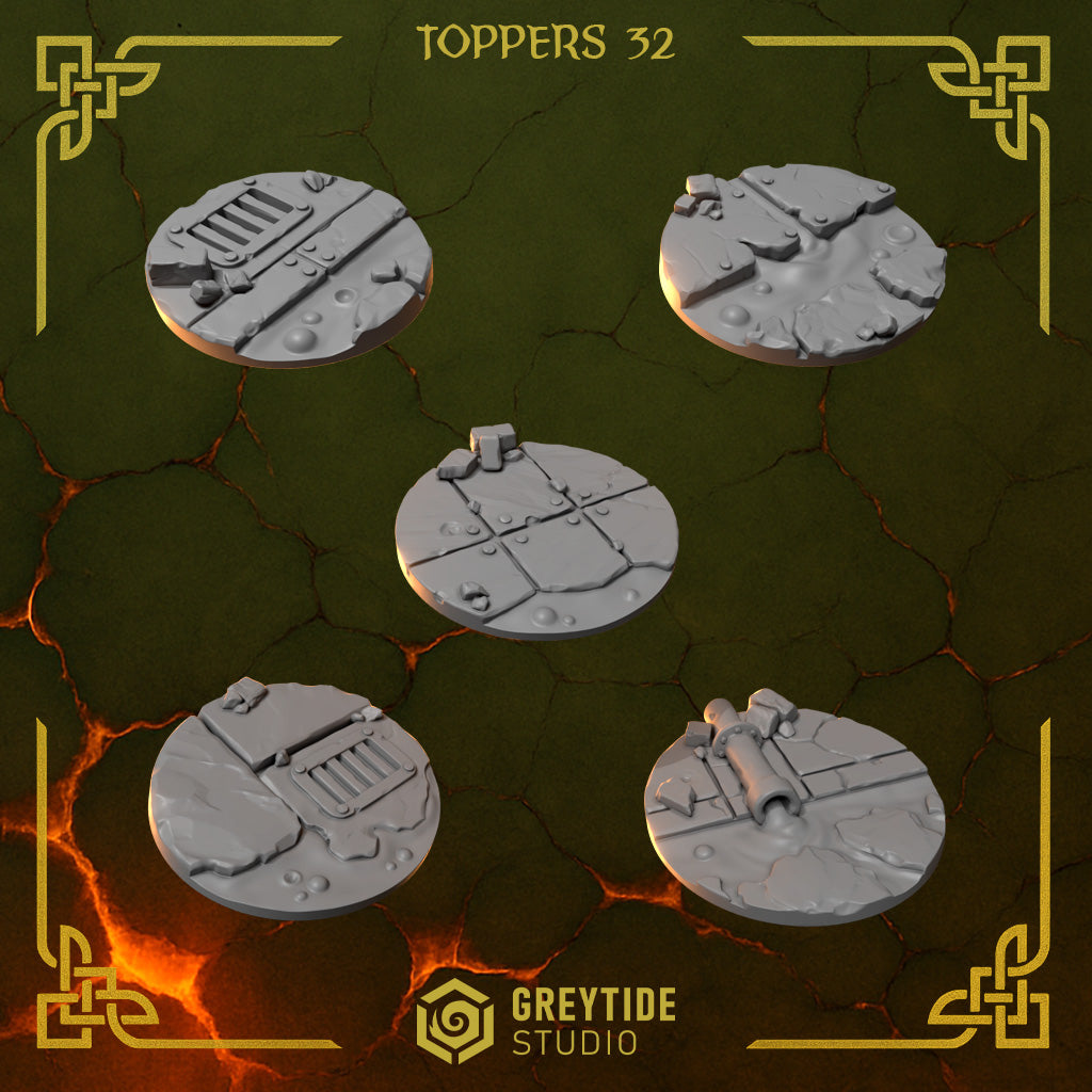 Anvil Wardens - Base Toppers