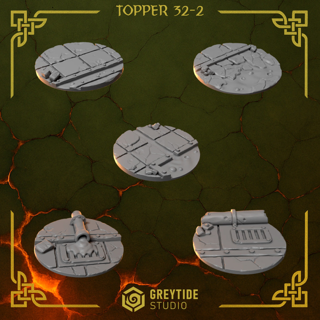 Anvil Wardens - Base Toppers