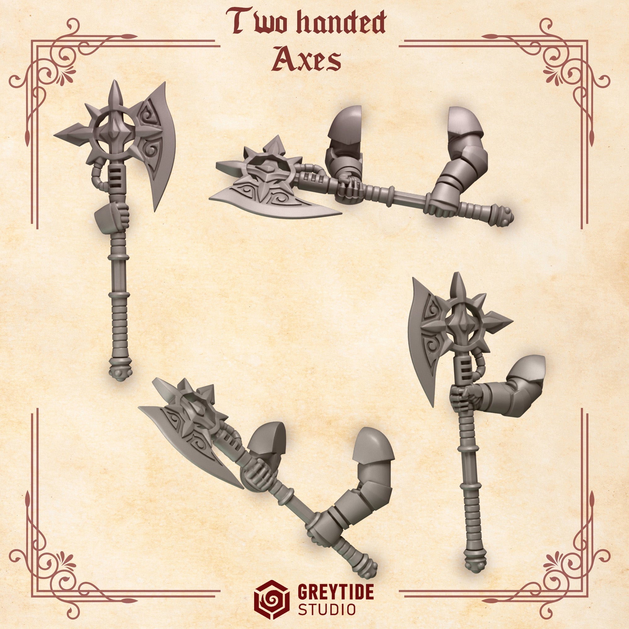 Crimson Lords - Two-Handed Axes